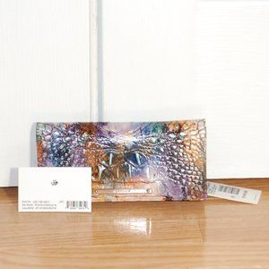 NWT Brahmin Ady Woodland Melbourne Wallet